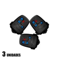 Kit 3 Controle Remoto Portão Eletrônico Peccinin 3c 433mhz