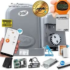 Kit Motor Ppa Dz Eurus Steel App Wifi 1/2 Jet Flex 3m Crem
