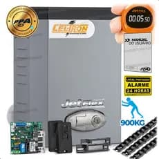 Kit Motor Deslizante Corrente Celtron 1/2 Cv Jet Flex Até 8m
