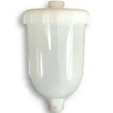 Caneca em Nylon para pistolas de Pintura 250 ML Rosca Fêmea