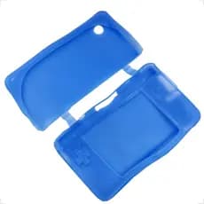 Case Capa Protetora De Silicone Gel Lavável Compatível Para Nintendo DSXL AZUL