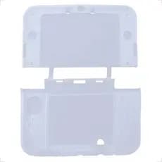 Case Capa Protetora De Silicone Gel Lavável Compatível Para Nintendo New 3DS BRANCO