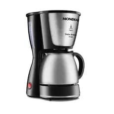 Cafeteira Elétrica Mondial Dolce Arome Inox Prepara Até 15 Xícaras de Café