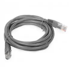 Cabo De Rede Cat5e Anatel Patch Cord 1m Cores Variadas Internet Conector Lan