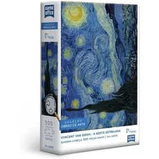 Vincent Van Gogh: A Noite Estrelada - Quebra-cabeça - 500 peças nano - Toyster Brinquedos