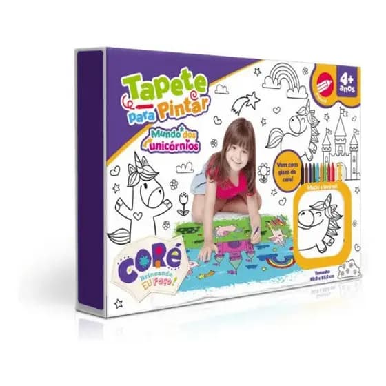 Tapete Para Pintar  Mundo Dos Unicornios Toyster