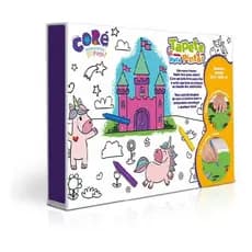 Tapete Para Pintar Mundo Dos Unicórnios - Toyster