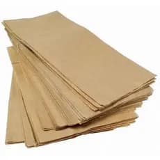 50 Sacos de papel kraft. Embalagem natural, Para Pães e organização demais alimentos.