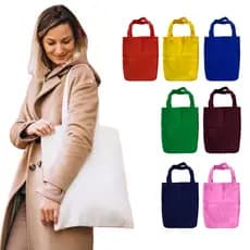 Sacola Ecológica Retornável. Eco bag de Tecido Oxford 100% Poliéster Bonita e Resistente