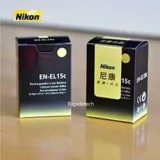 Nova bateria Nikon EN EL 15 C para linha  Z e D LACRADA e original   + manual - Pronta entrega em sp