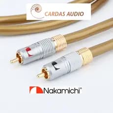 Novo cabo rca interconexao  Cardas com plugs Nakamichi High end- 0,5 m - Pronta entrega em Sp