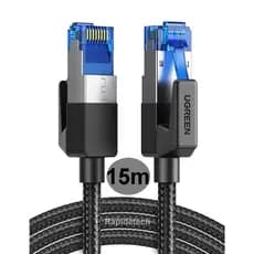 Novo cabo ugreen cat 8 40 giga nylon braid- Pronta entrega- 15 m