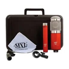 Microfone Condensador Mxl Kit 550/551 Red Com Dois Microfones E Estojo