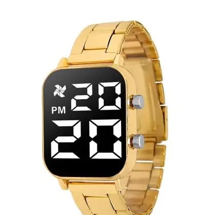 Relógio Feminino Digital Quadrado Lindo Moda Barato 2342