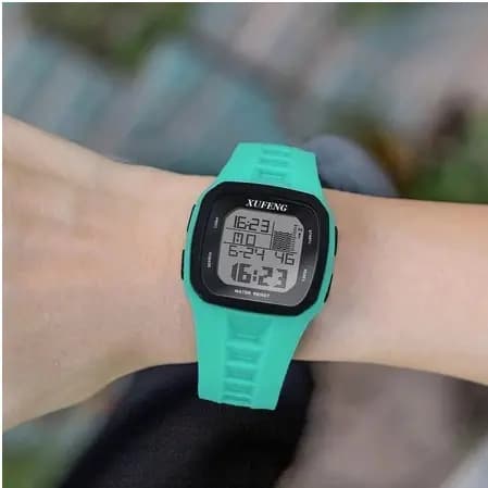 Relógio Digital Esportivo Xufeng à Prova D'Água com Luz Ideal para Surf e Ar Livre 23442