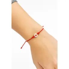 Pulseira Coração Vermelho – Amor, Proteção e Boas Energias em um Só Acessório! ✨💫