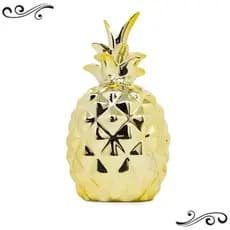 Enfeite Mesa Abacaxi Decorativo Estátua Escultura Objeto Decoração Para Jardim Rack Sala Quarto Cozinha