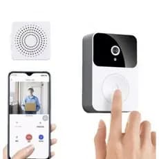 Campainha Com Câmera Wifi Video Porteiro Sem Fio Ip Inteligente Celular