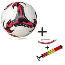 Bola de Futebol + Bomba de Encher Tamanho Oficial