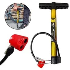 Bomba De Ar Encher Pneu Bike Bicicleta Moto portátil