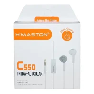 Fone De Ouvido P2 C550 H'maston Branco