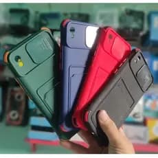 Capa De Celular Redmi 9A suporte cartão e Proteção Camera