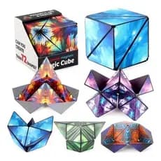 Cubo Infinito Cube Brinquedo Anti Estresse 72 Formas
