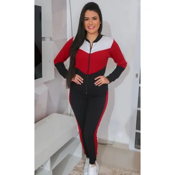 CONJUNTO FEMININO DE CREPE DO M AO G3 ENVIO IMEDIATO