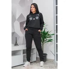 Conjunto Feminino Moletom flanelado gatinho Muito quentinho do P ao G3