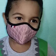 Mascara Infantil Protege Cores Variável 5 a 7 anos Depende do Rosto