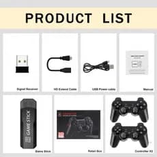 Console Game Stick X2 - GD10 + 2 Controles