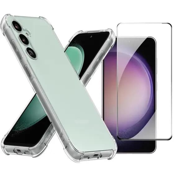 Capa Capinha Case + Película 3d Para Galaxy S23 Fe