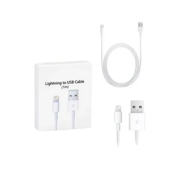 Cabo USB para Carregamento Compatível com iPhone Entrada Lightning 1M