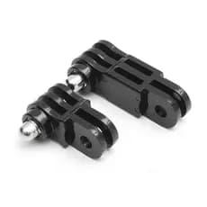 Pivot Extensão Reto Pequeno e Médio para GoPro SJCAM Eken Xtrax HD 4K