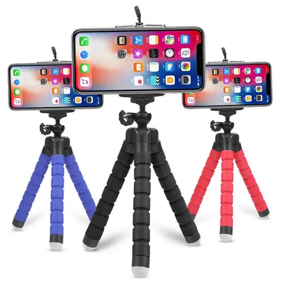 Tripé de Mesa Flexível Gorillapod Câmera Fotográfica Celular