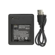 Carregador de Baterias Duplo para Xiaomi Yi 2K