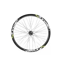 1 Roda Vmaxx Aro 26 Freio A Disco Raios Grossos Pratas