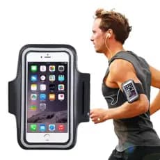 Braçadeira de Celular para Treino: Corrida, Academia e Mais - Compatível com Todos os Celulares