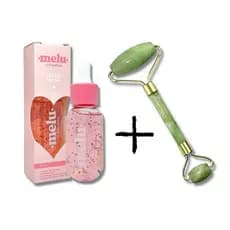 Kit Sérum Facial Melu + Rolo Massageador Pedra de Jade - Escolha o seu!