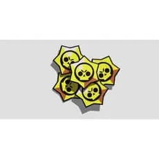 Spinner Brawl Stars Fidget Antiestresse Shuriken Giratório Gamer
