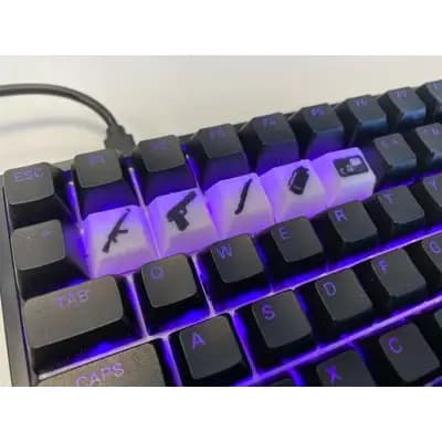 Keycaps Counter-Strike – CS GO Teclas Gamer para Teclado ⌨️🎮🔥