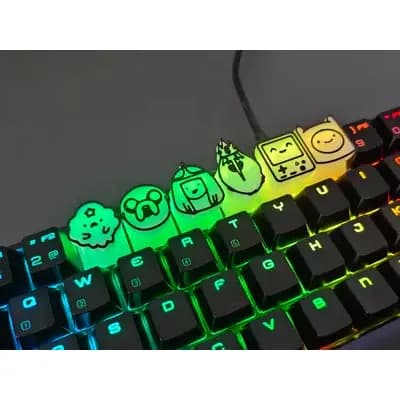 Keycap Hora De Aventura – Teclas Personalizadas 🌈⌨️