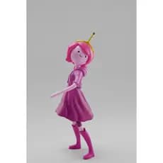 Miniatura Princesa Jujuba – Hora de Aventura 🍬👑