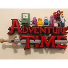 Display Hora de Aventura Suporte Decorativo Finn Jake Marceline Colecionável Geek