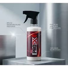 Cera Líquida Cristalizadora Hidrorepelente PROEX 500ml Espelhamento Fácil