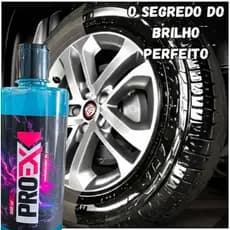 Pretinho Para Pneus Efeito Baba de Camelo Super Brilho Repele Água