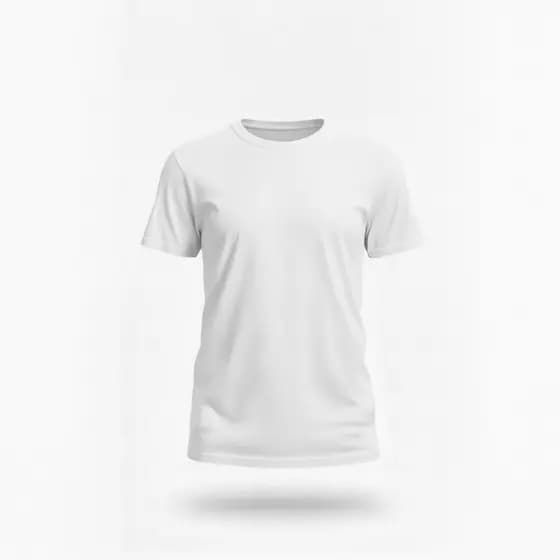 Camiseta Branca Feminina Masculina Premium Lisa Básica de Algodão Leve e Confortavel