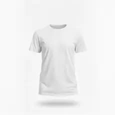 Camiseta Branca Feminina Masculina Premium Lisa Básica de Algodão Leve e Confortavel