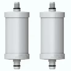 Kit com 2 Refis de Vela Filtro Universal para Torneira Rosqueável Retém Cloro refil Pro Saúde