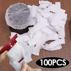 100 Peças Capa Protetora De Filtro De Aspirador De Pó Descartável-Tecido Não Lavável Para Portátil